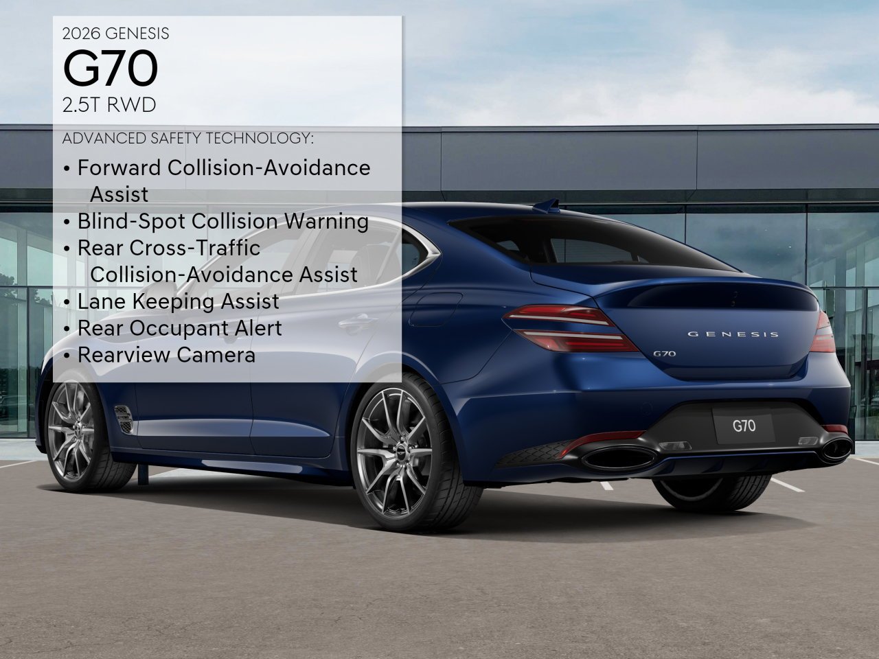 New 2026 Capri Blue Genesis 2.5T image 7