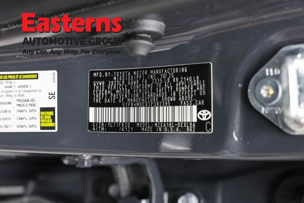 Used 2026 Black Toyota LE image 33