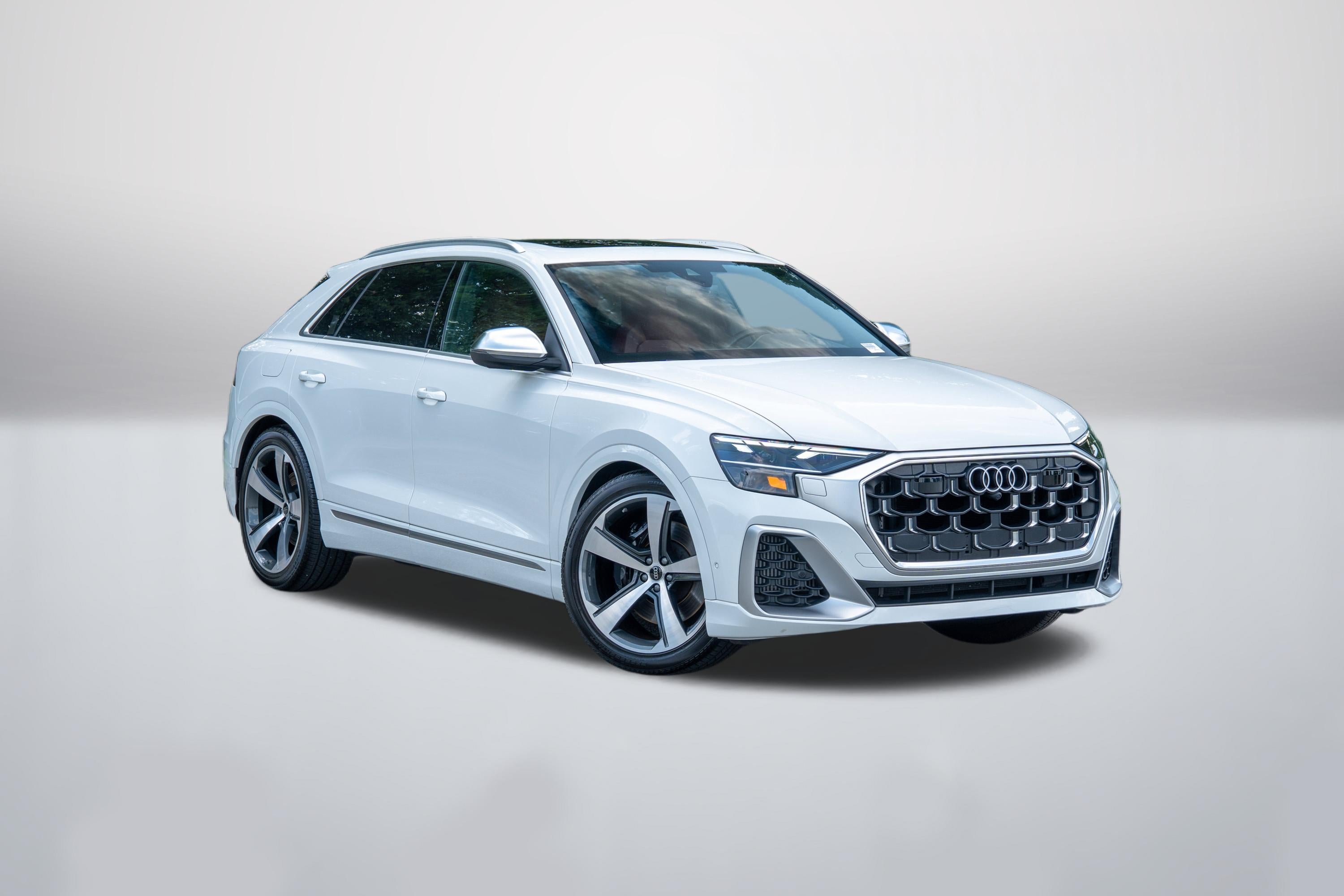 Used 2024 Carrara White Audi Premium Plus image 1