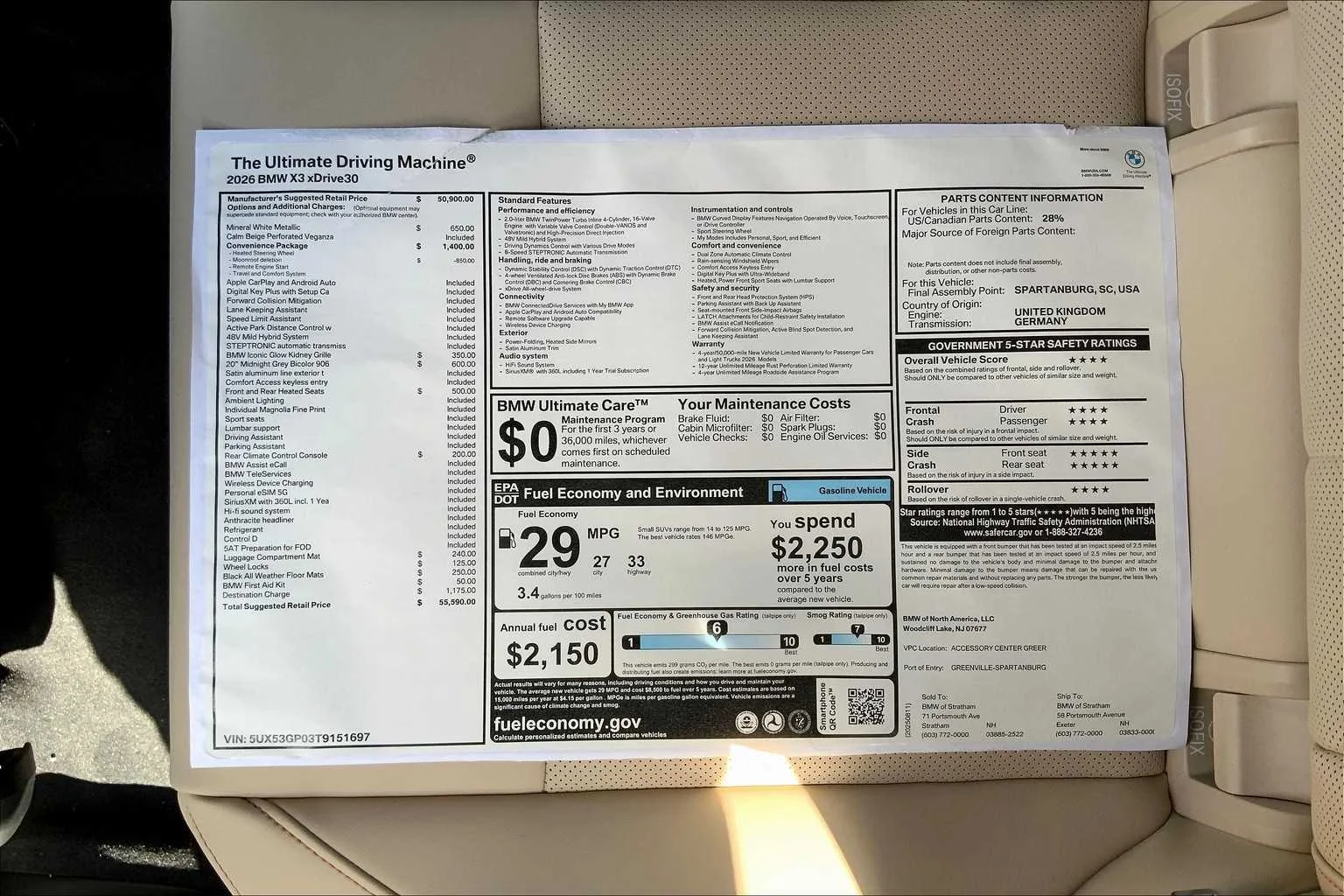 2026 BMW X3 30 - Photo 18