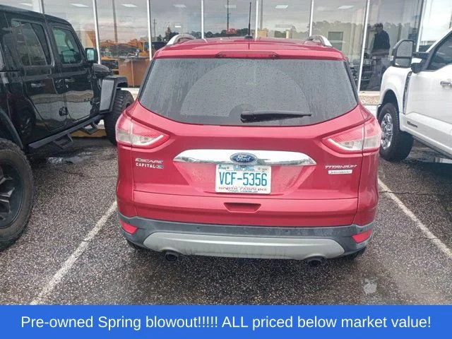 Used 2015 Red Ford Titanium image 8