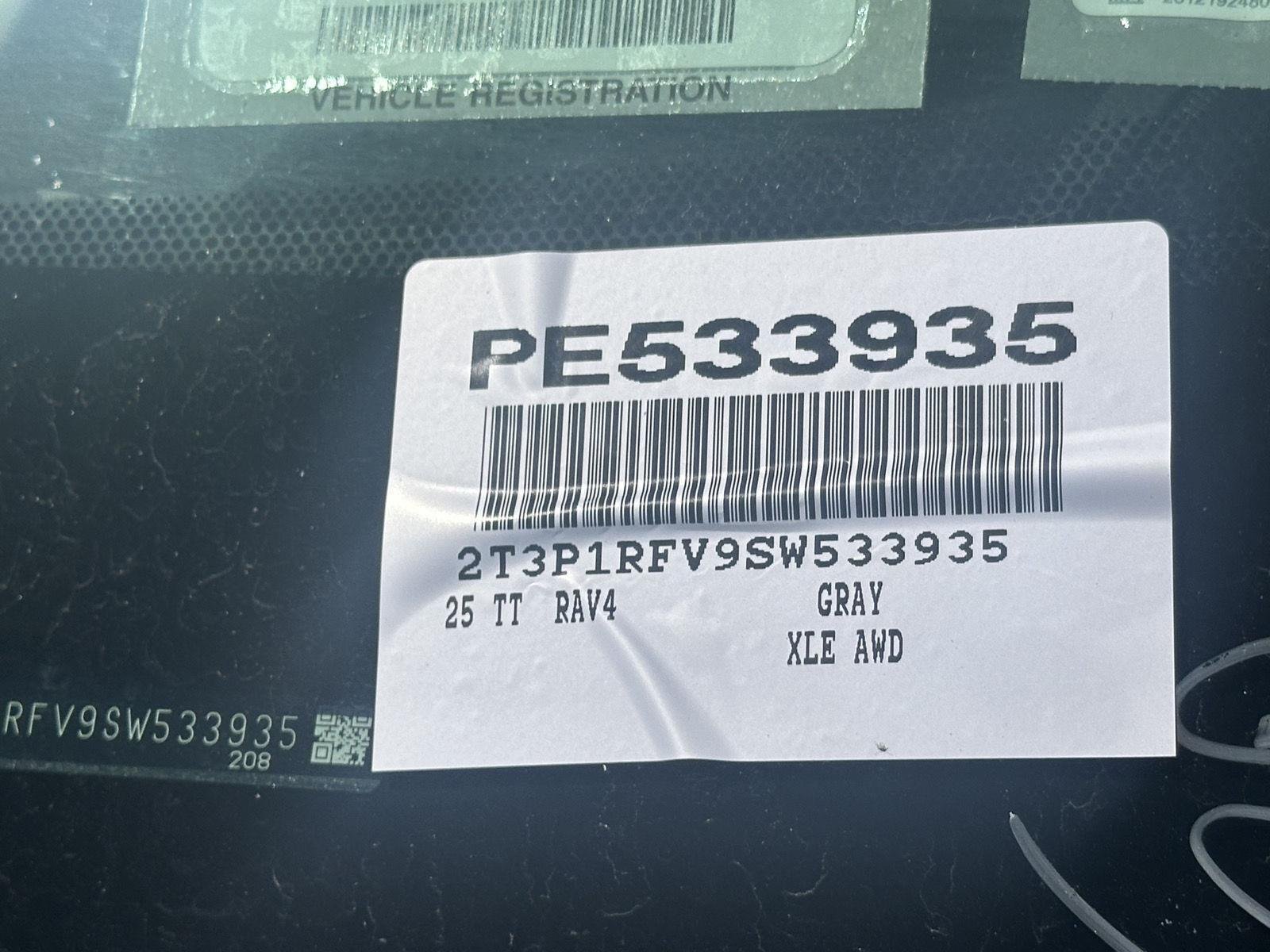 Certified Used 2025 Magnetic Gray Metallic Toyota XLE image 14