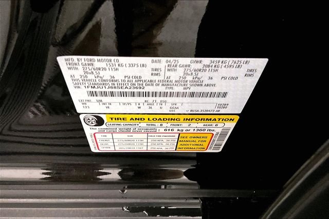 Used 2025 Agate Black Metallic Ford Active image 41