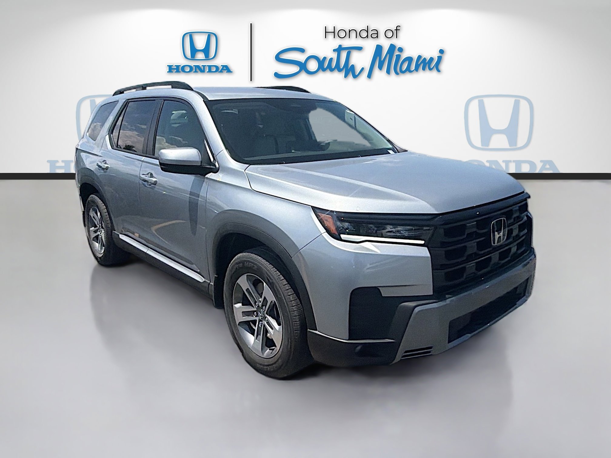 New 2026 Solar Silver Metallic Honda EX-L image 1