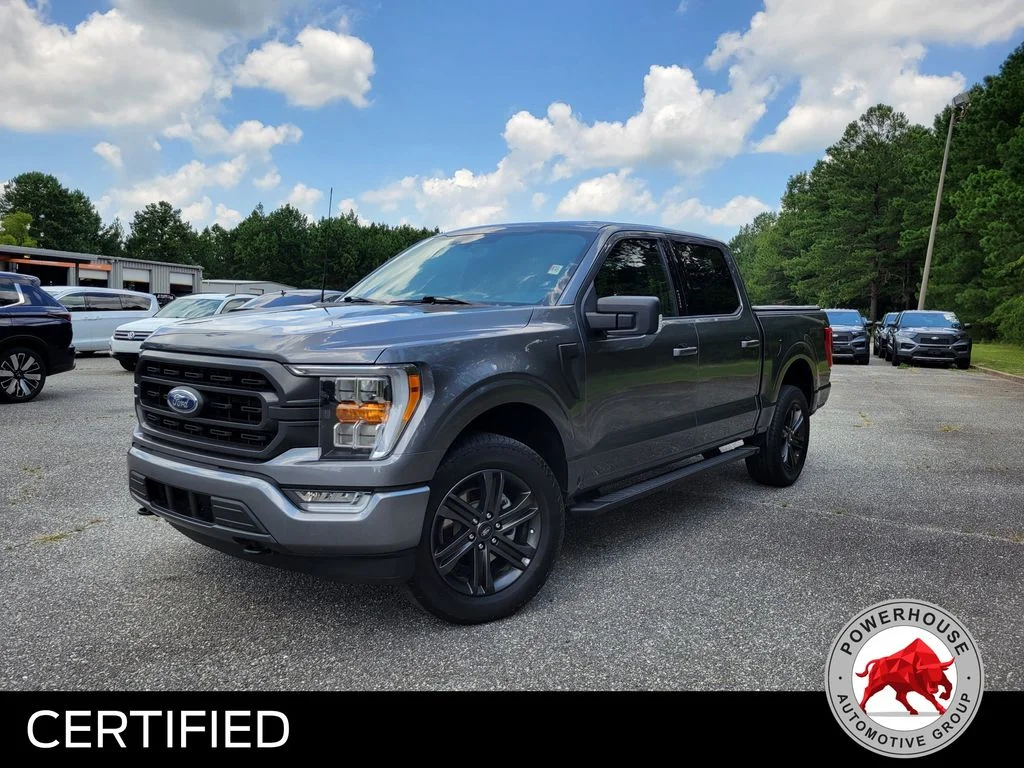 Used 2022 Gray Ford XLT image 1