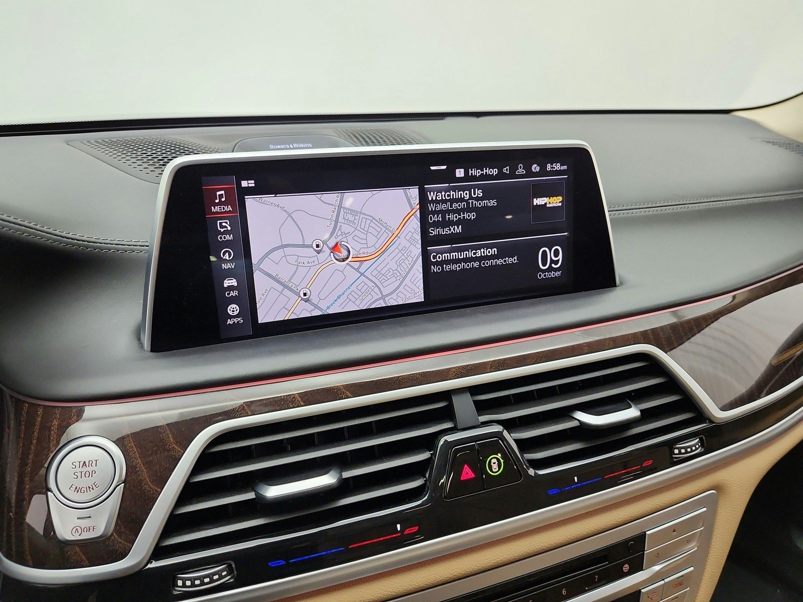 Used 2020 Dark Graphite Metallic BMW 750i xDrive Sedan image 10
