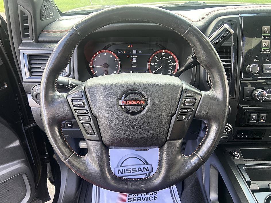 Used 2021 Super Black Nissan PRO-4X image 19