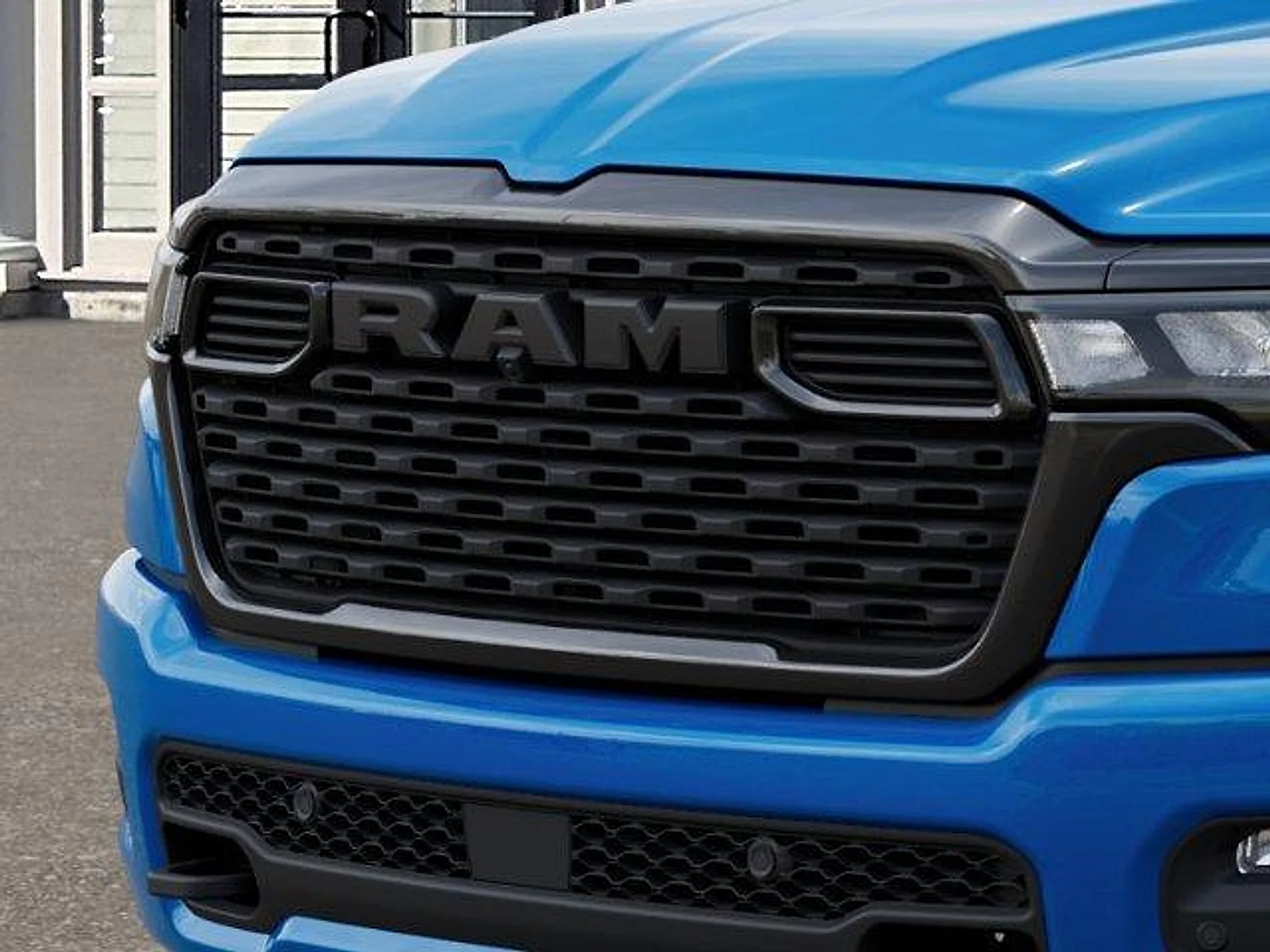 New 2026 Hydro Blue Pearlcoat RAM Big Horn Crew Cab 4x4 6