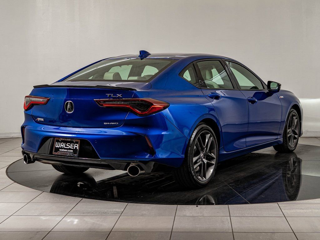 Used 2025 Apex Blue Pearl Acura A-Spec Package image 9