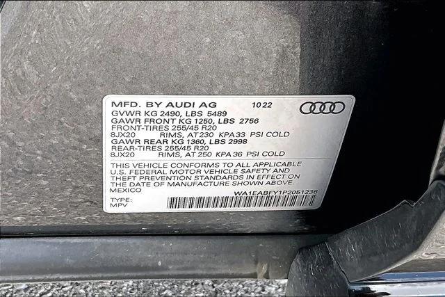 Used 2023 Gray Audi 45 S line Premium Plus image 35