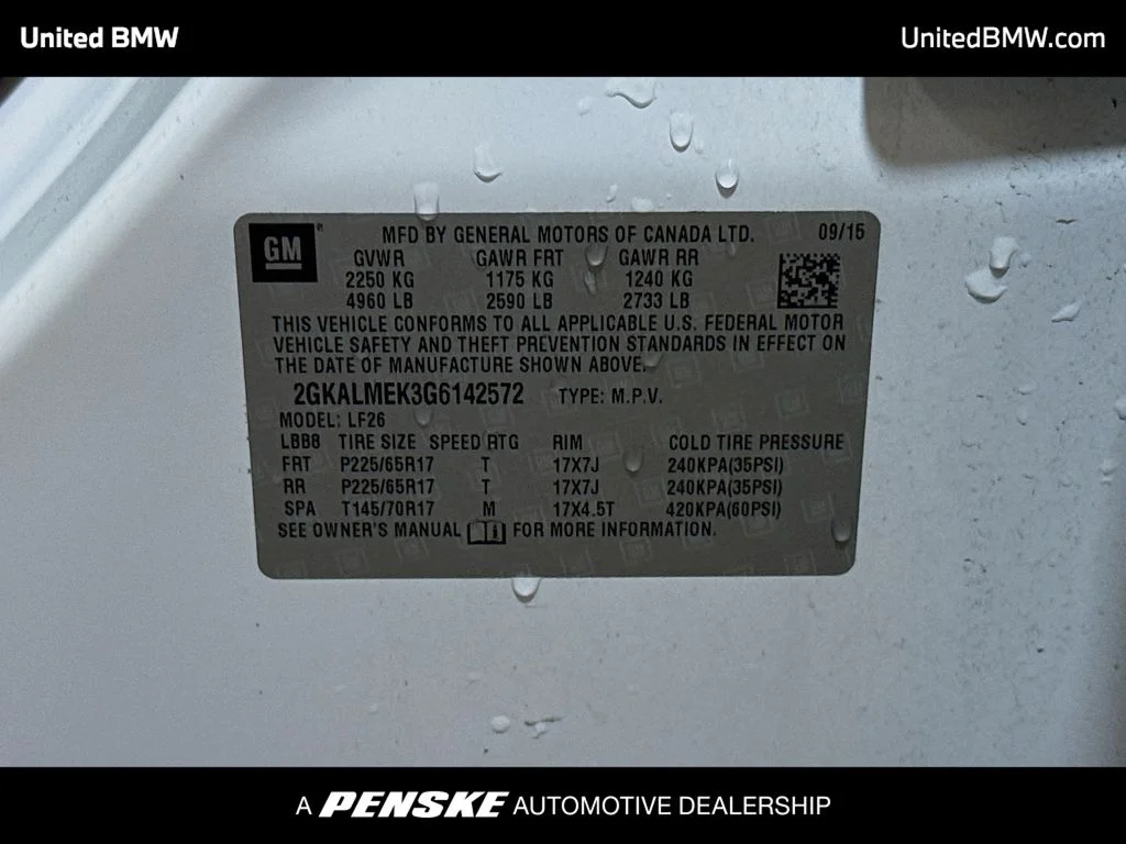 Used 2016 White Frost GMC SLE-1 image 13