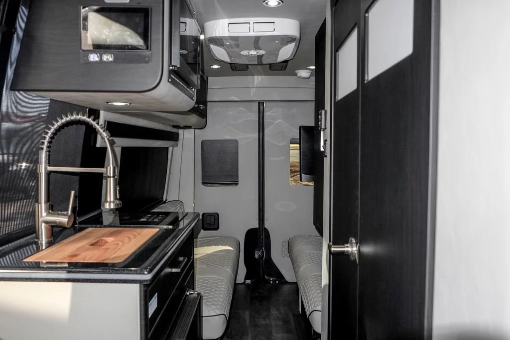 New 2026 Tenorite Gray Metallic Midwest Automotive Designs FD2 w/ Dual Rear Bench Overland Package, 540AH, Solar and 2.5KW Cummins Onan Generator image 110