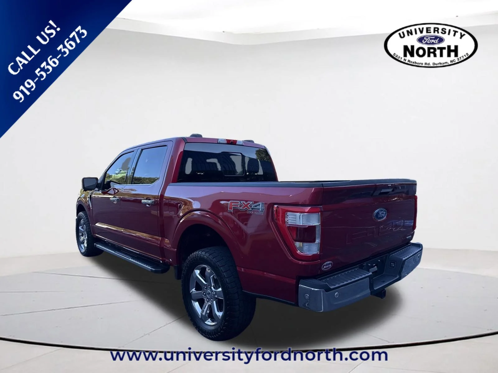 Used 2021 Rapid Red Metallic Tinted Clearcoat Ford LARIAT image 5
