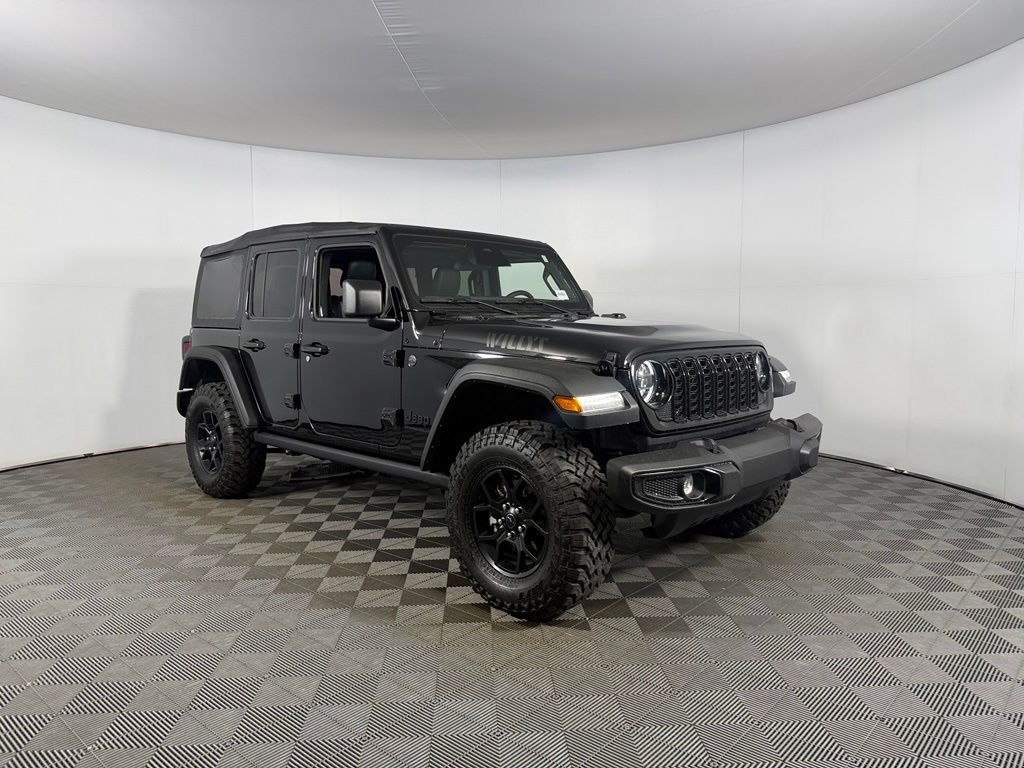 Certified Used 2025 Black Jeep Willys image 3