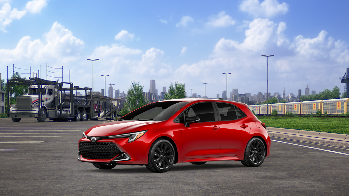 New 2027 Finish Line Red Toyota XSE image 2