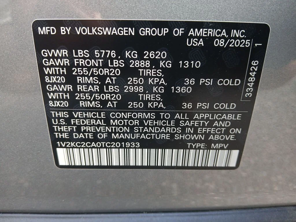 2026 Volkswagen Atlas Cross Sport SE w/Tech - Photo 29
