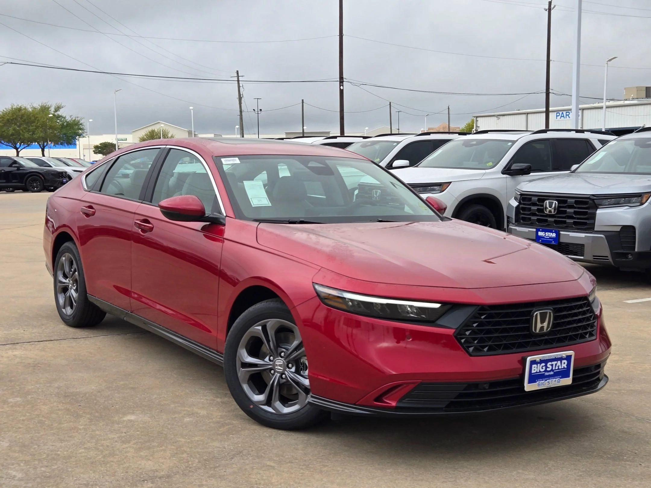 New 2026 Radiant Red Metallic Honda EX-L image 2