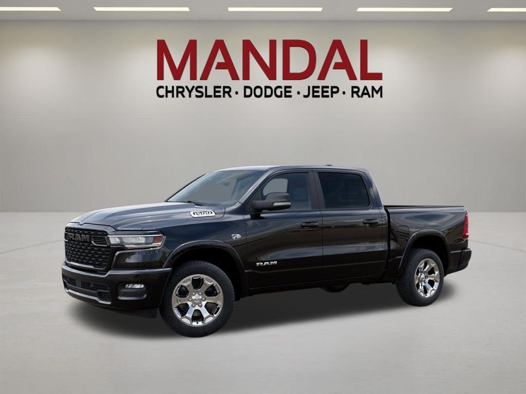 New 2026 Diamond Black Crystal Pearl-Coat Exterior Paint RAM Big Horn image 2