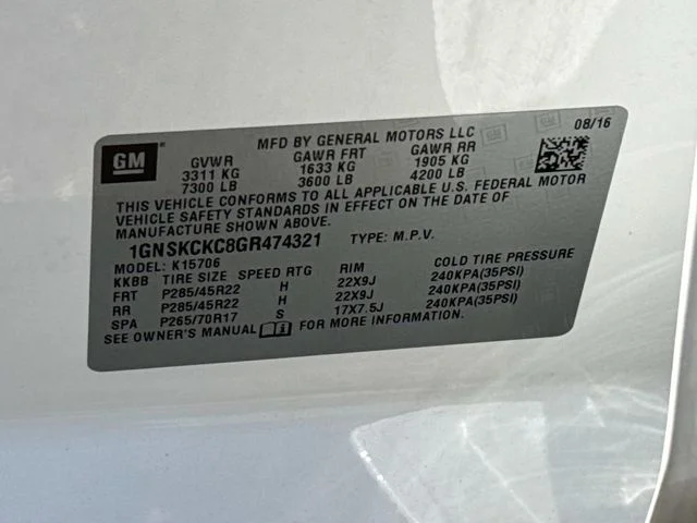 Used 2016 White Chevrolet LTZ image 30