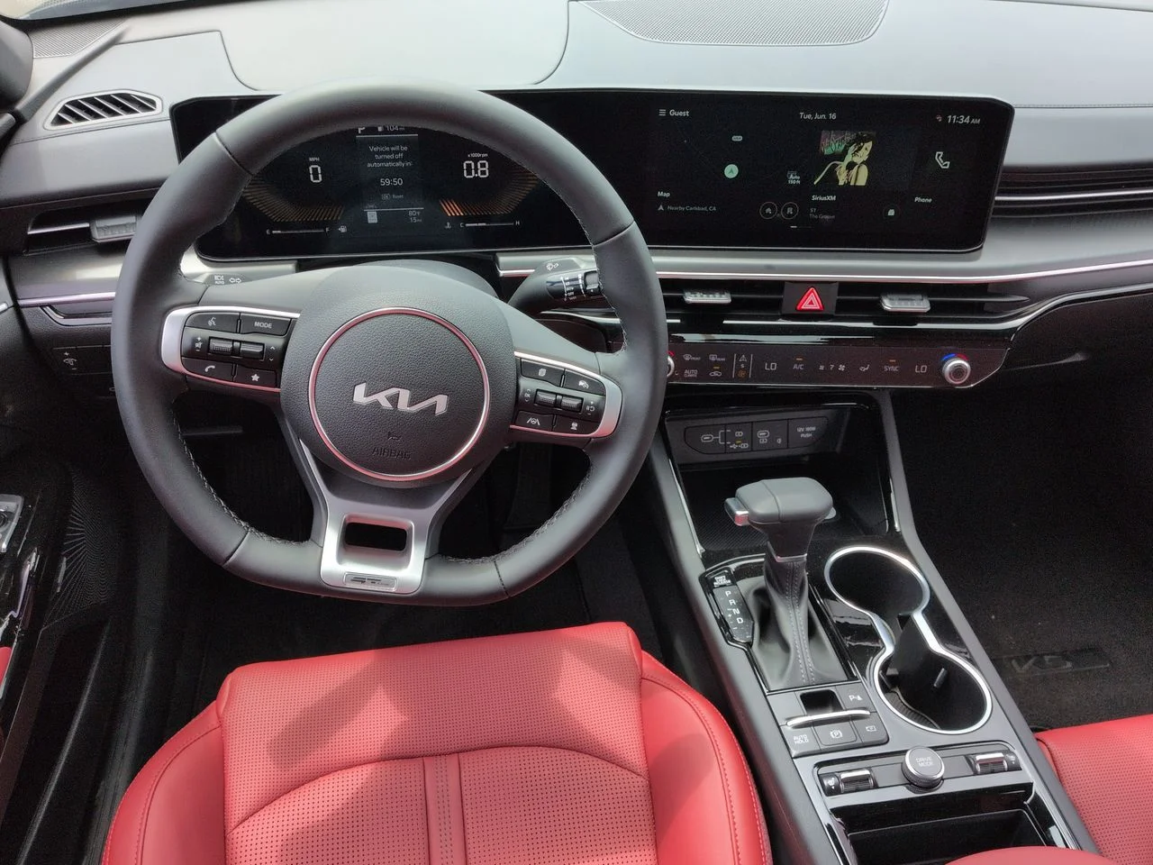 New 2026 Aurora Black Pearl Kia GT-Line FWD image 21