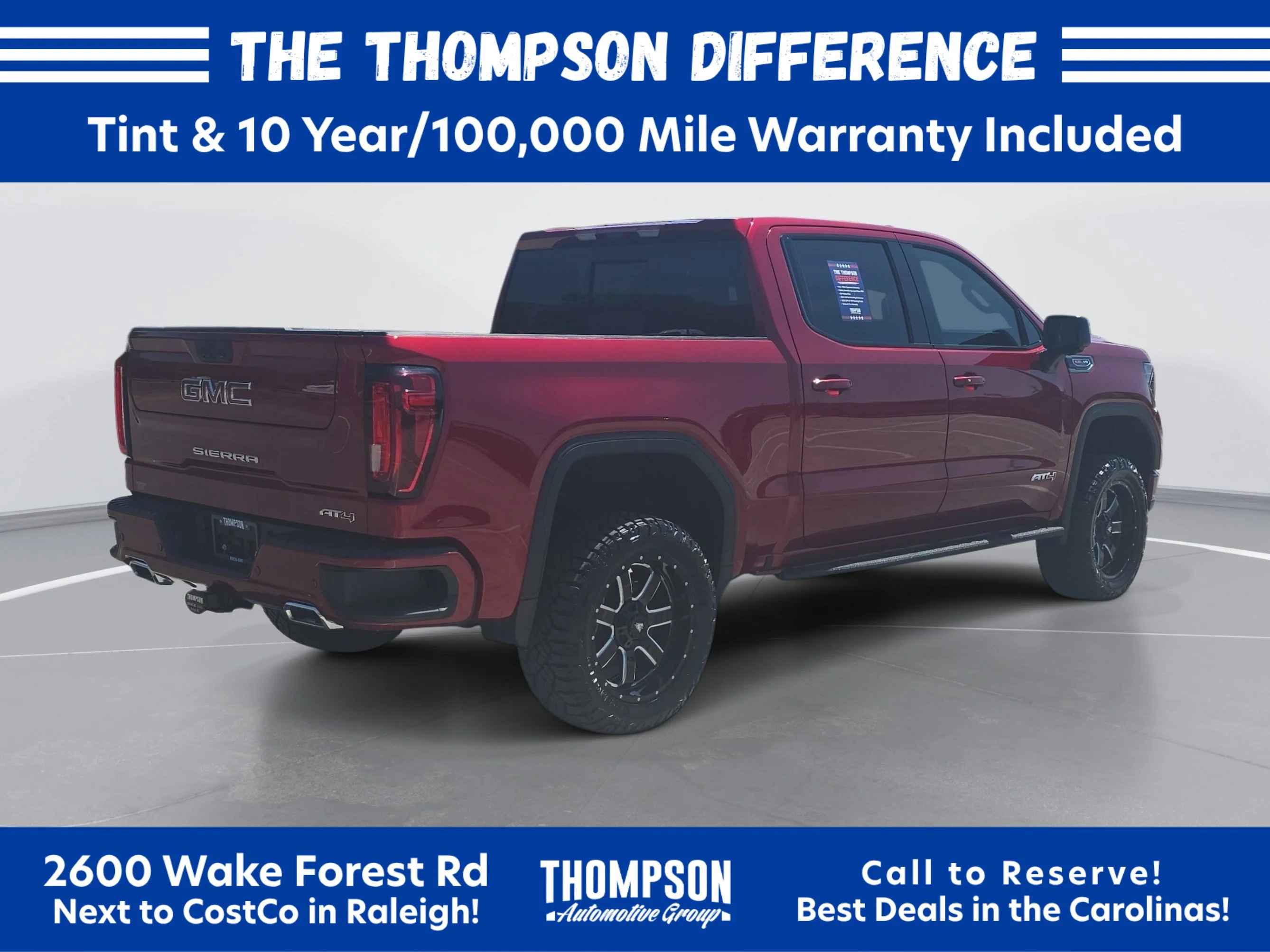 New 2026 Volcanic Red Tintcoat GMC AT4 image 3