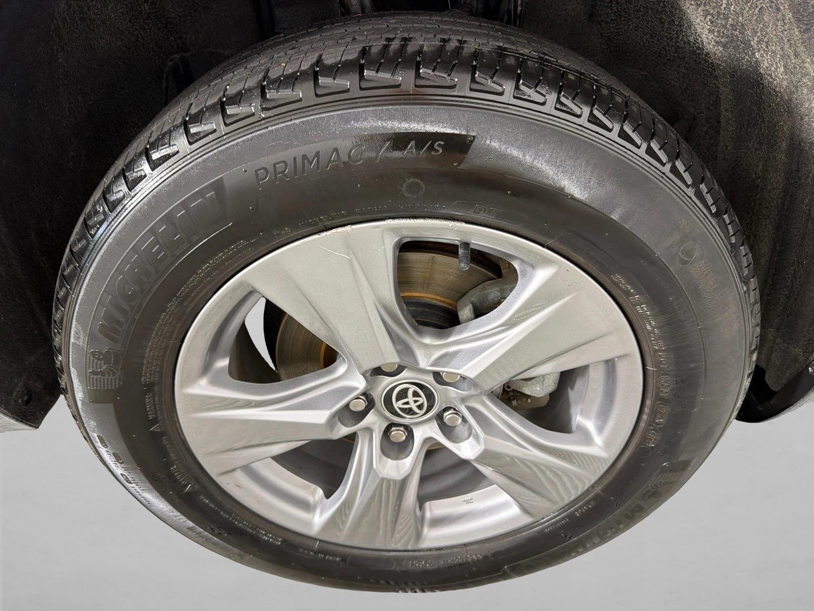 Used 2023 Silver Sky Metallic Toyota Hybrid XLE image 13