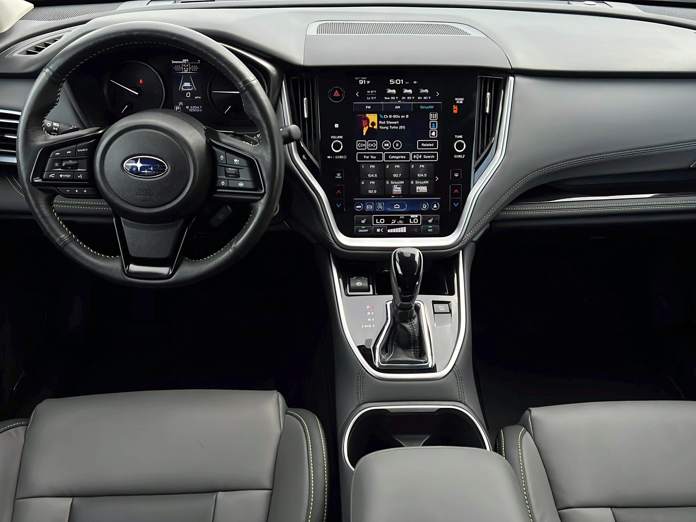Used 2024 Magnetite Gray Metallic Subaru Onyx Edition XT image 11