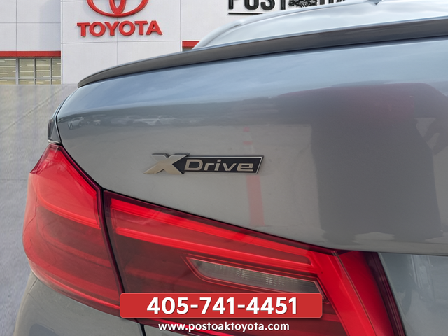 Used 2018 Blue BMW M550i xDrive image 8
