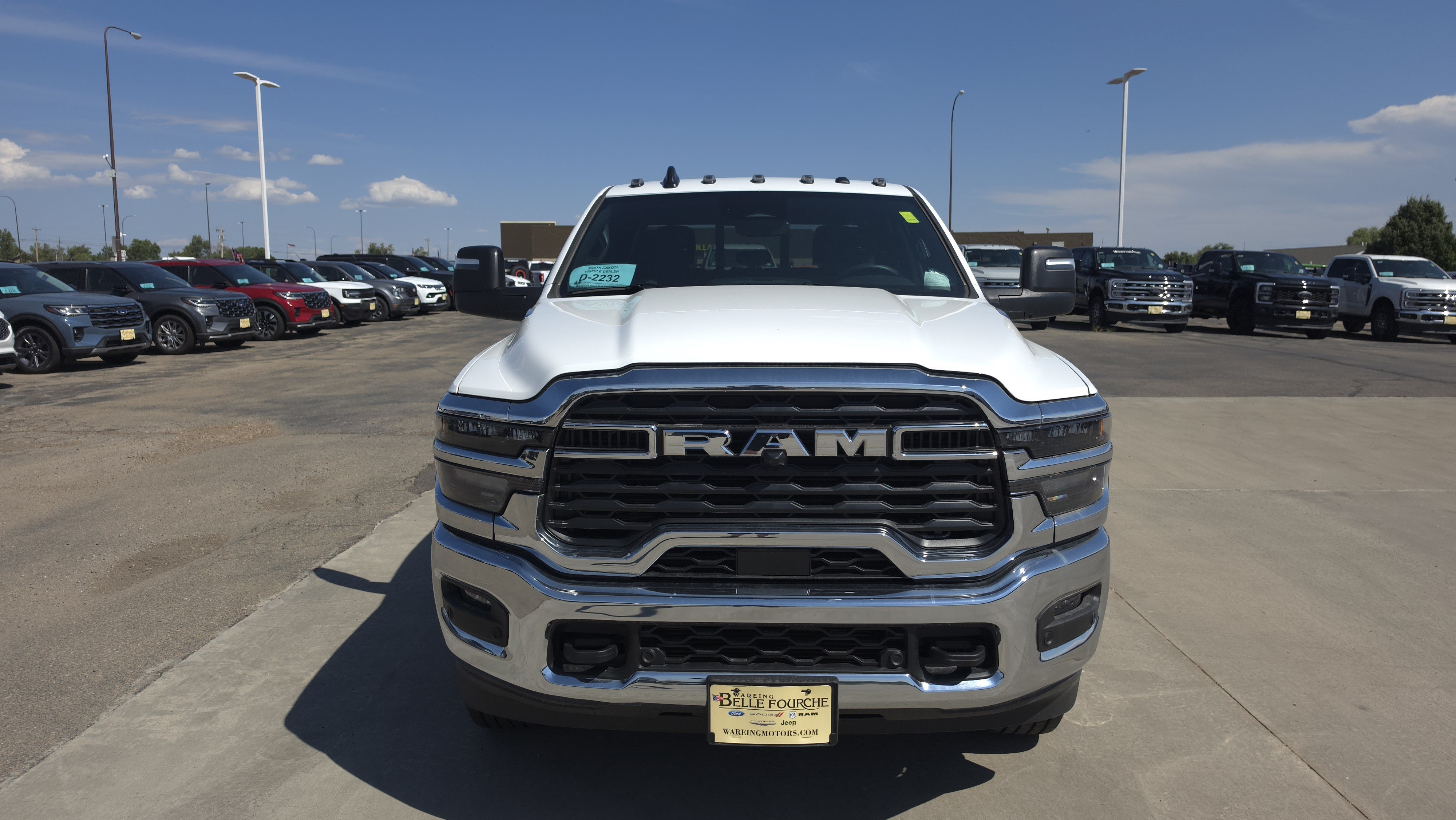 New 2026 Bright White Clearcoat Ram Tradesman image 8