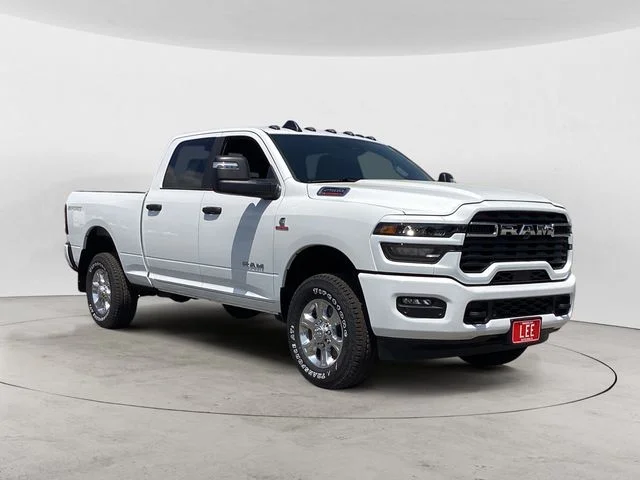 New 2026 Bright White Clearcoat Ram BIG HORN CREW CAB 4X4 6