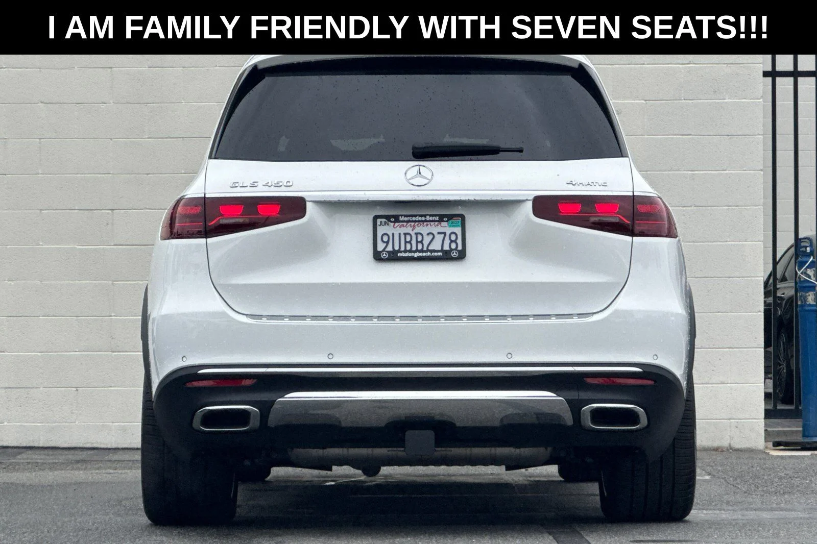 Certified Used 2025 White Mercedes-Benz GLS 450 image 5
