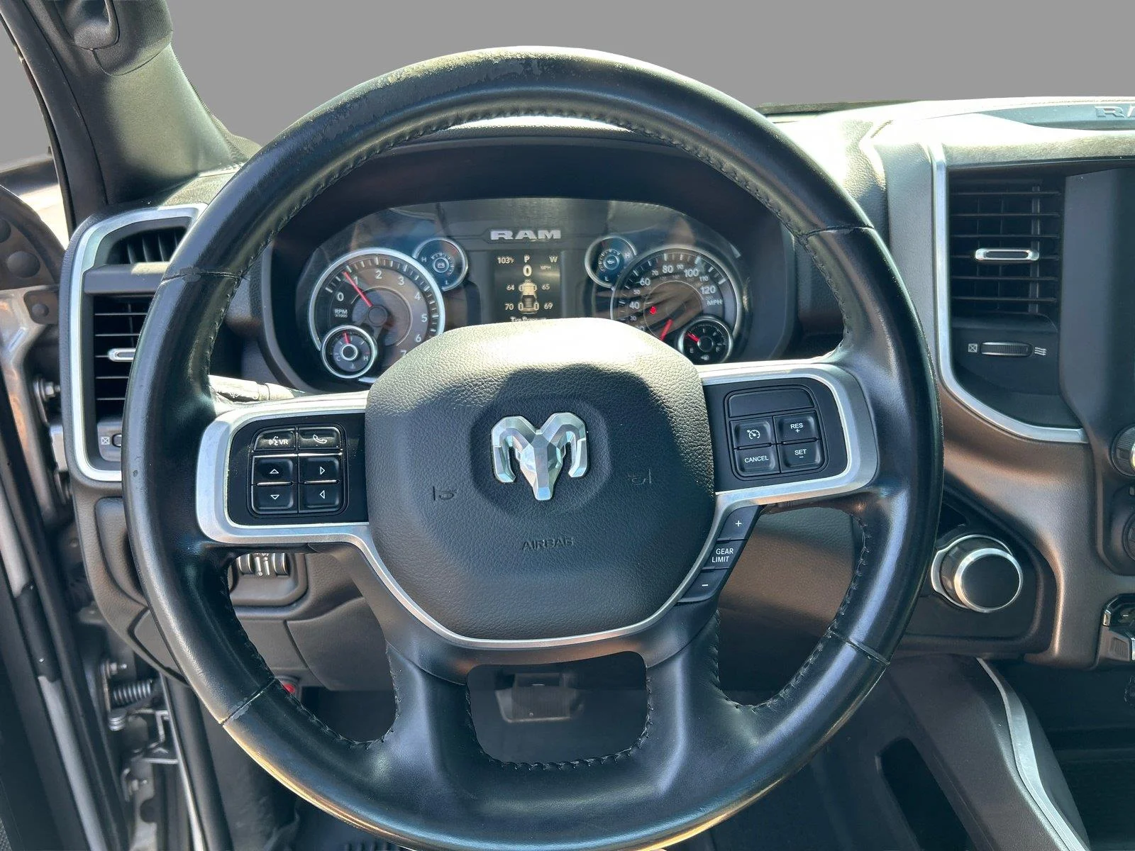 Used 2020 Billet Silver Metallic Clearcoat Ram Big Horn image 25
