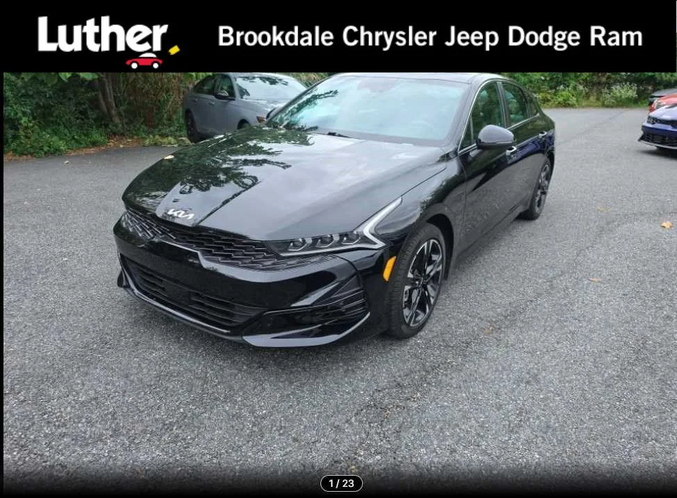 Used 2024 Ebony Black Kia GT-Line image 1