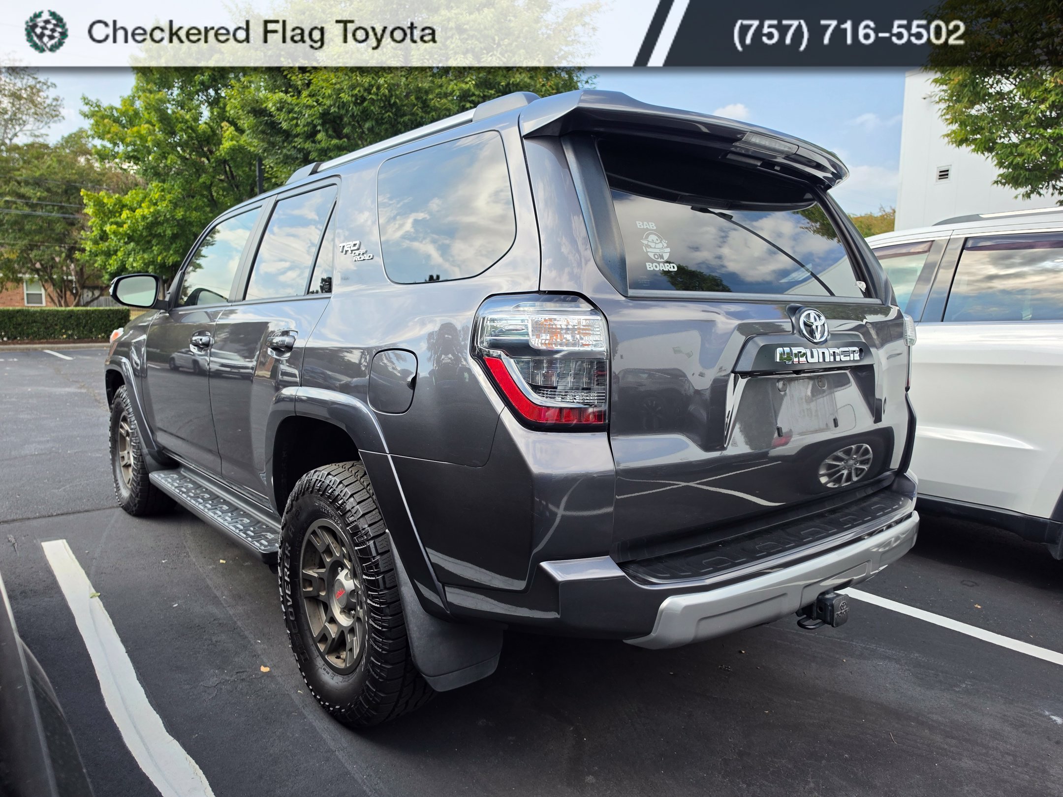 Used 2018 Magnetic Gray Metallic Toyota TRD Off-Road Premium image 4