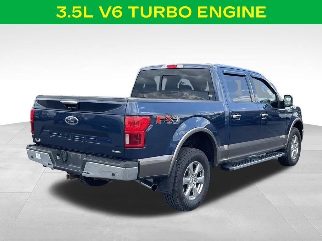 Used 2019 Velocity Blue Metallic Ford Lariat image 9