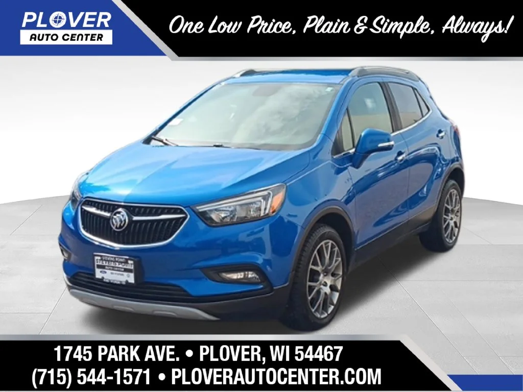 Used 2018 Brilliant Blue Metallic Buick Sport Touring image 1