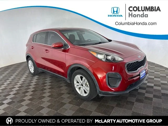 Used 2019 Red Kia LX image 1