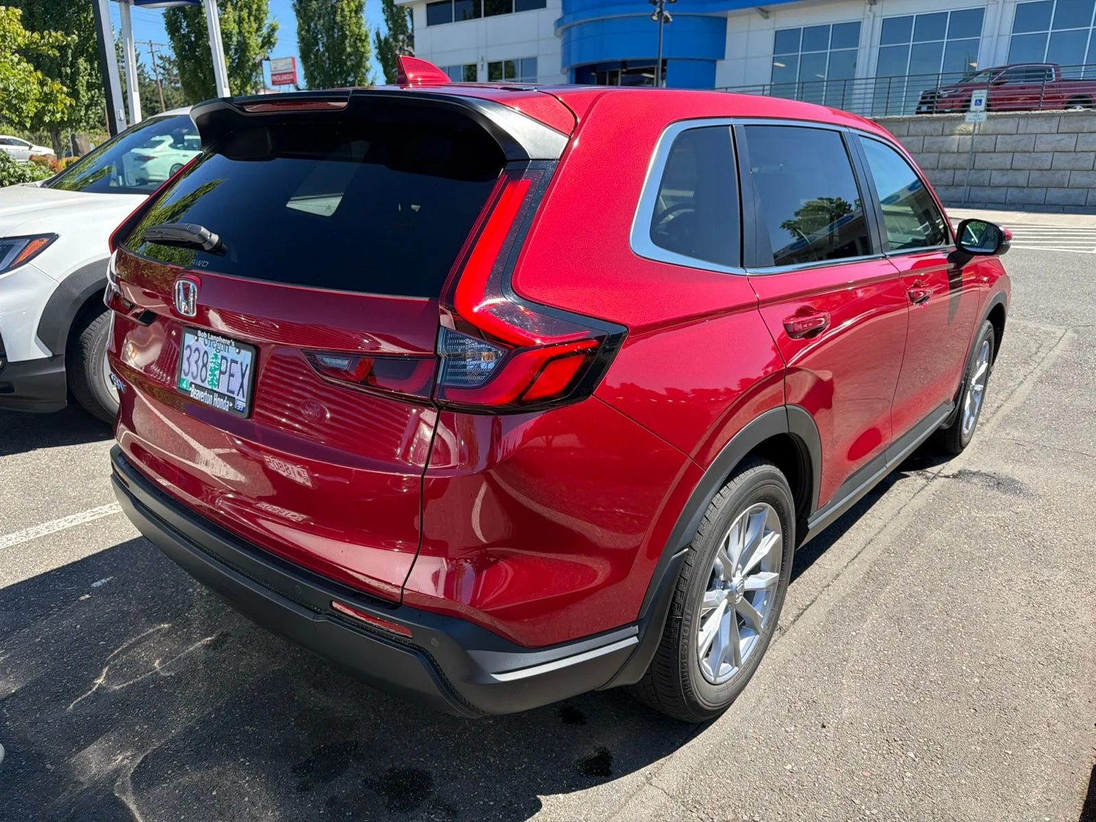 Certified Used 2023 Radiant Red Metallic Honda EX-L image 4
