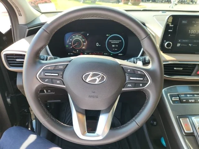 Used 2022 Twilight Black Hyundai Blue image 10