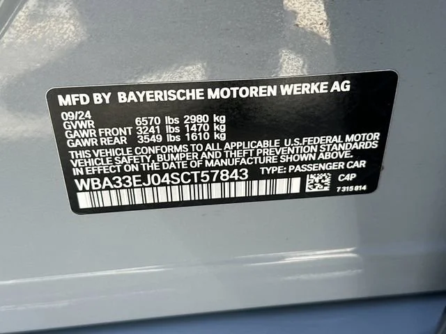 2025 BMW 7 Series 760i - Photo 29