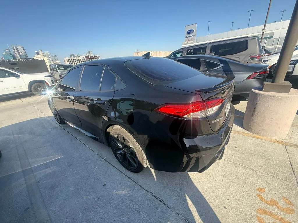 Used 2025 Black Toyota SE image 4