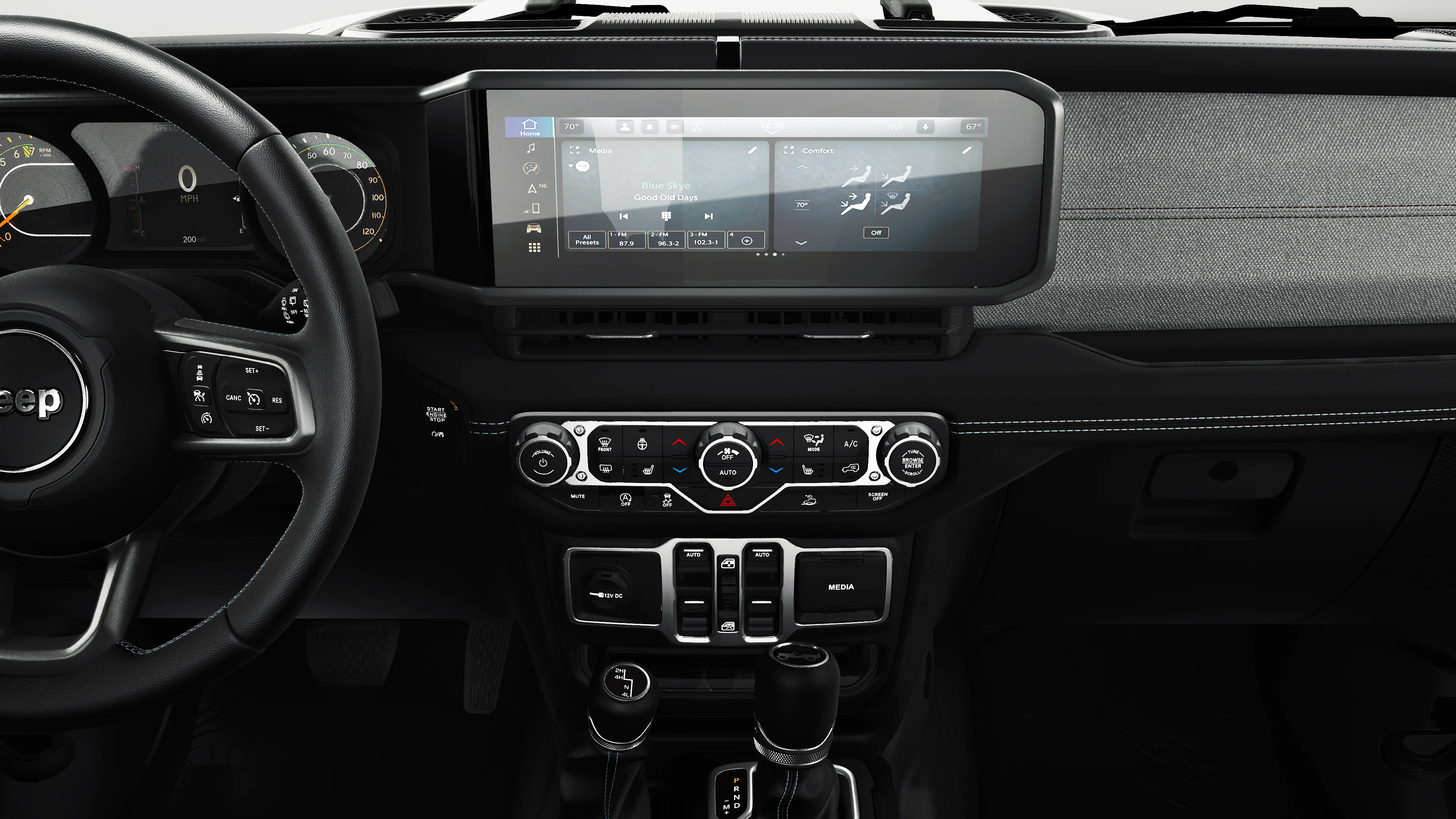 New 2027 Black Clear-Coat Paint Jeep Sahara image 17