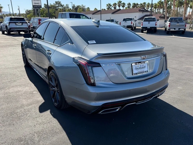 Used 2025 Argent Silver Metallic Cadillac Sport image 5