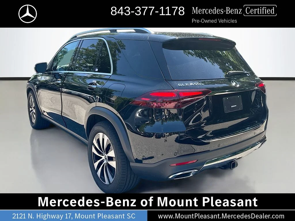 Certified Used 2025 Black Mercedes-Benz GLE 450e image 7