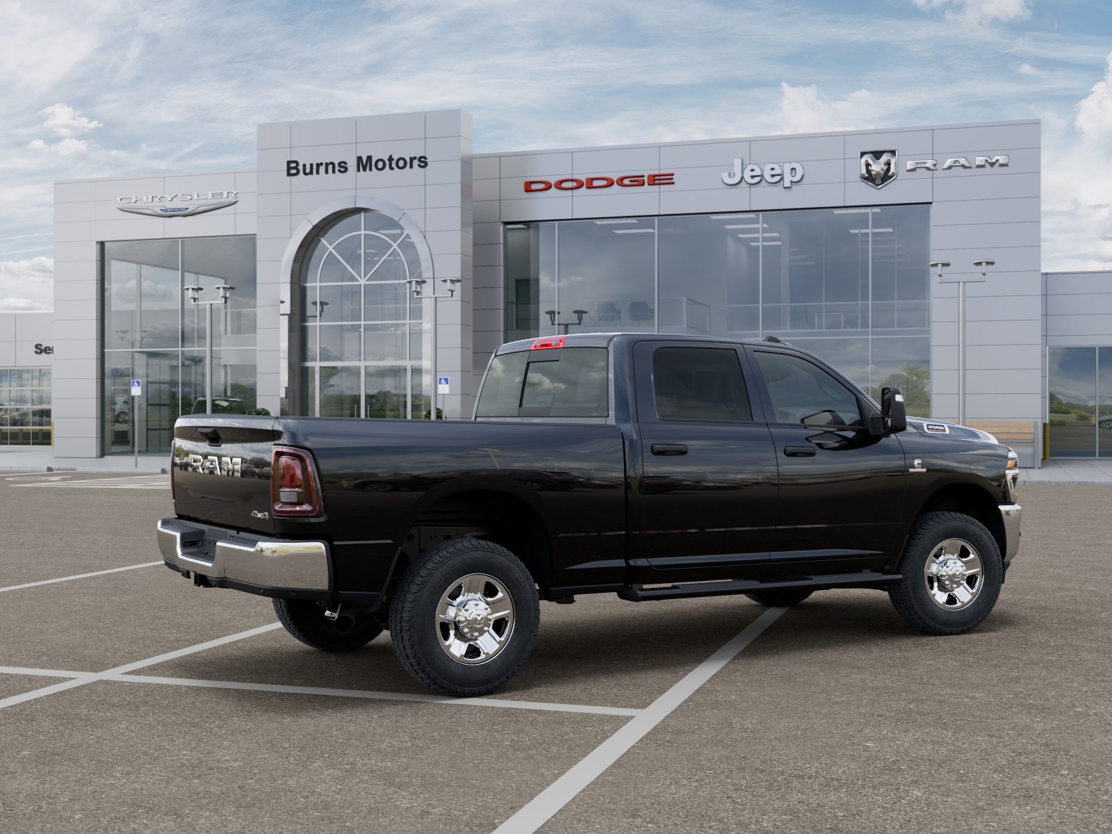 New 2026 Diamond Black Crystal Pearlcoat RAM Tradesman image 30