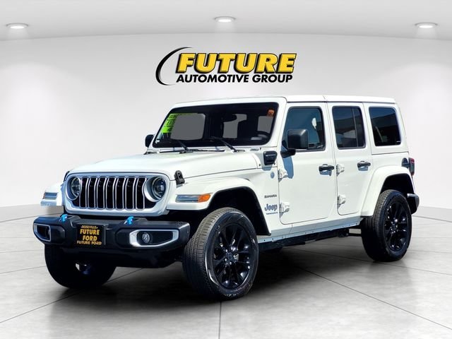 Used 2024 White Jeep Sahara 4xe image 8