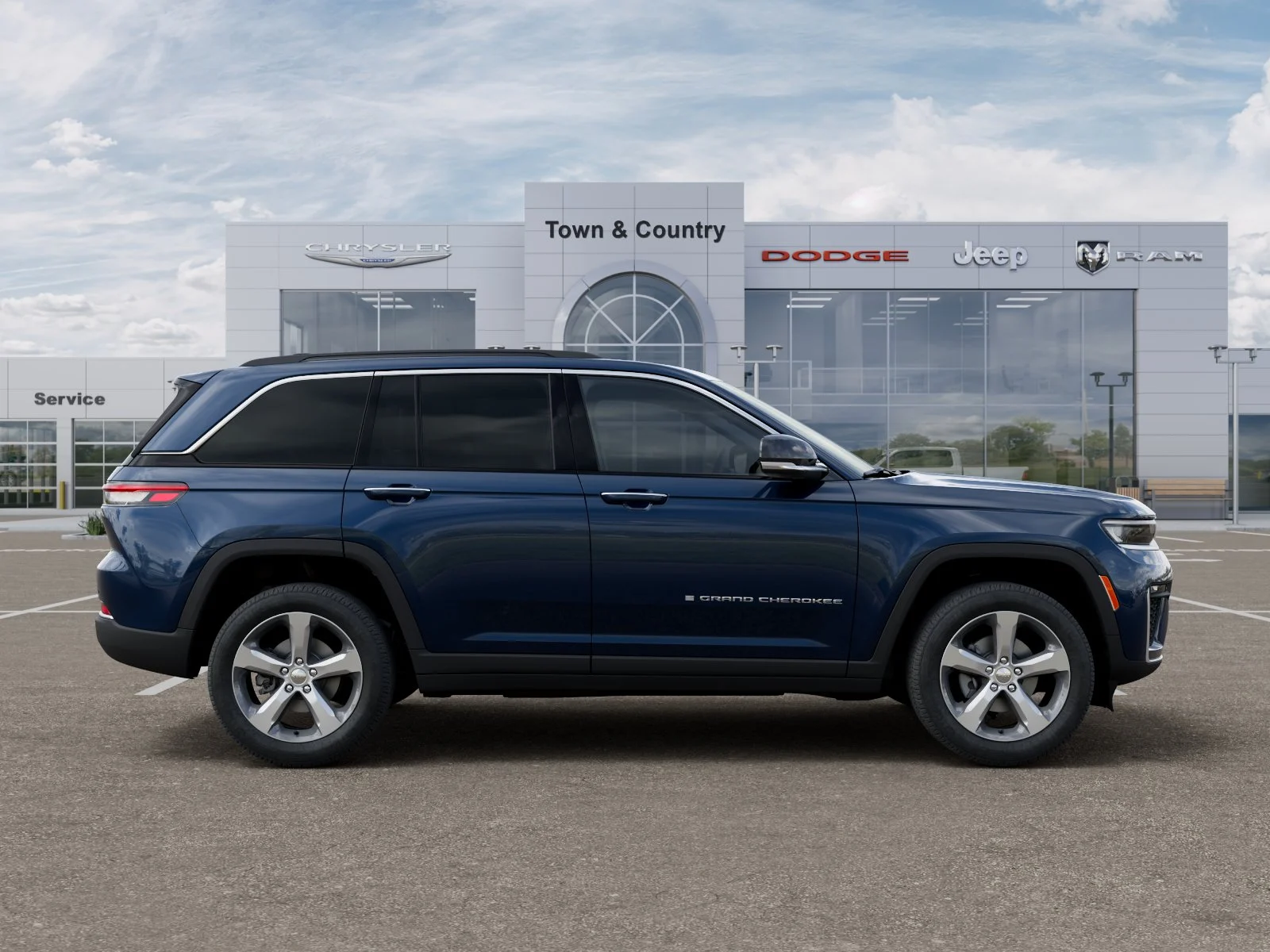 New 2026 Fathom Blue Pearl-Coat Exterior Paint Jeep Limited image 47