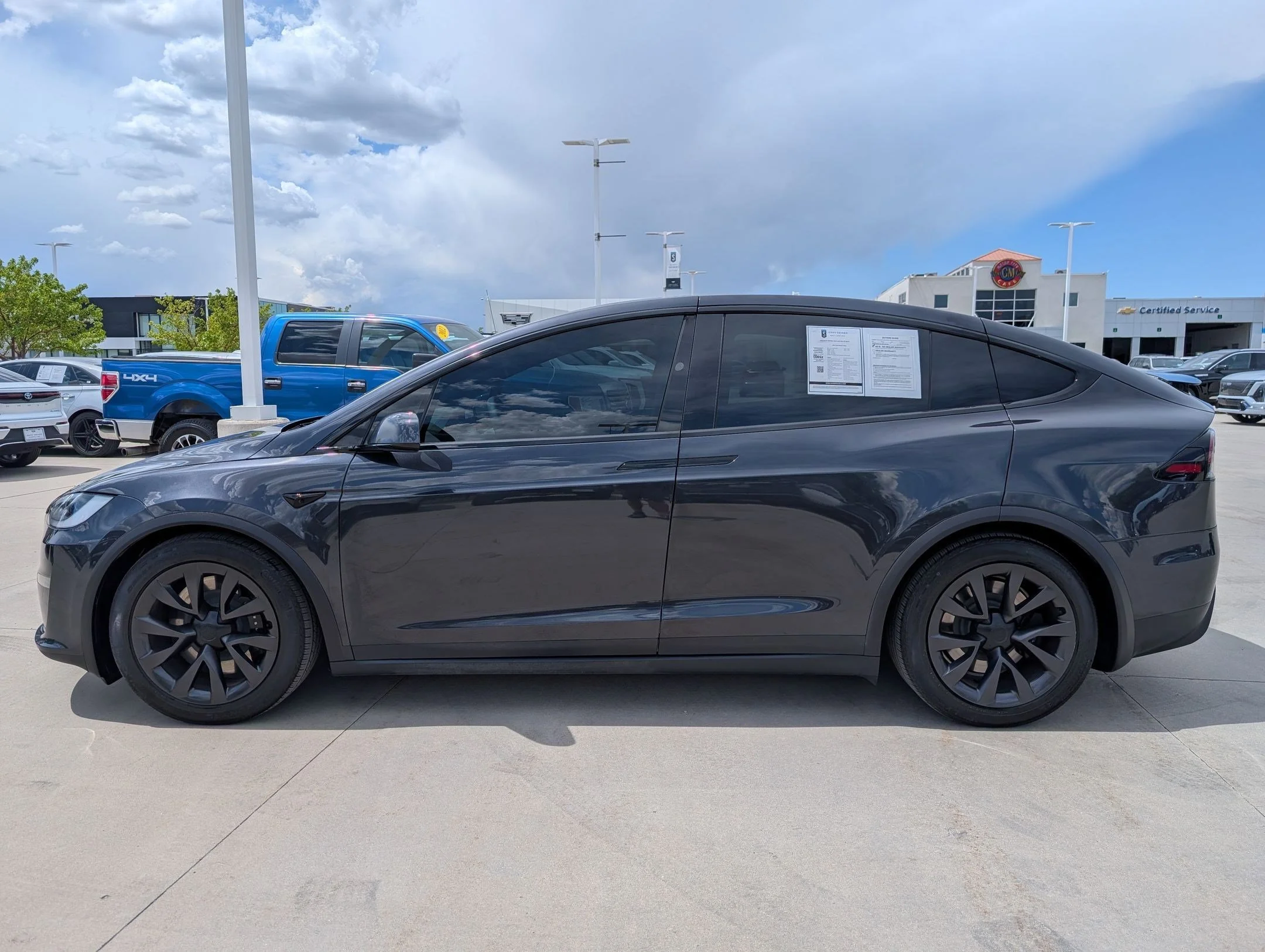 Used 2024 Tesla Model X Long Range with VIN 7SAXCDE55RF442937 for sale in Sandy, UT