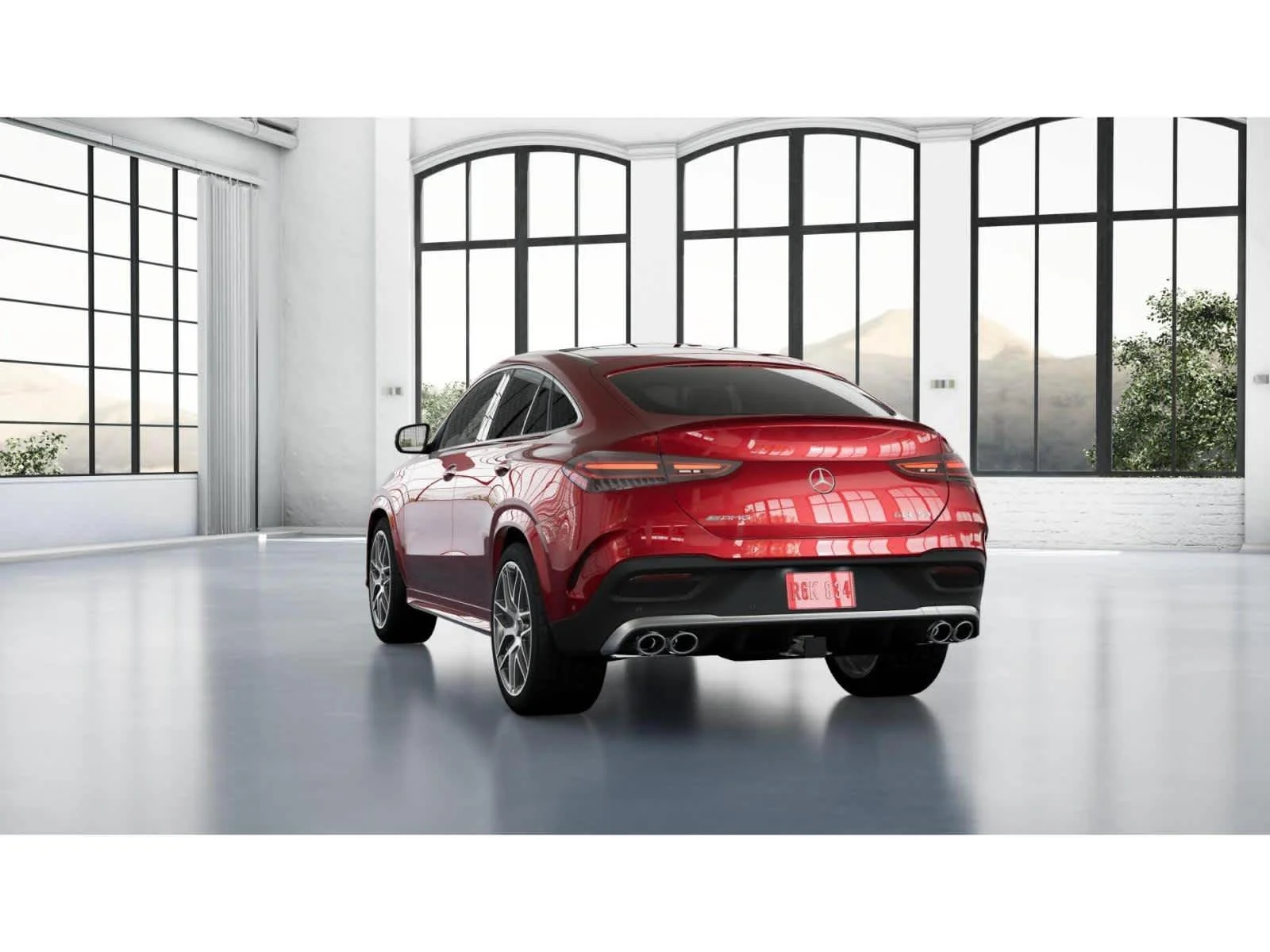 Used 2024 MANUFAKTUR Cardinal Red Metallic Mercedes-Benz AMG® GLE 53 image 26