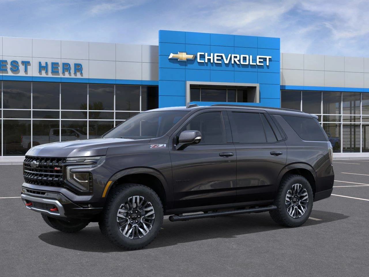 New 2026 Dark Ash Metallic Chevrolet Z71 image 2